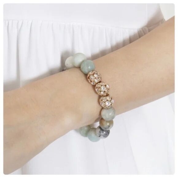 Gorgeous Rhinestone Glass Stone Bracelet - Picture 2 of 4